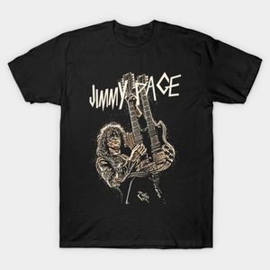 Distressed Jimmy Page T Shirt